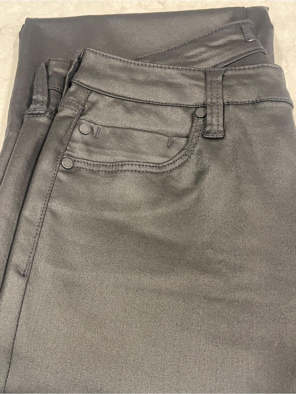 Liverpool Black Coated Skinny Jeans